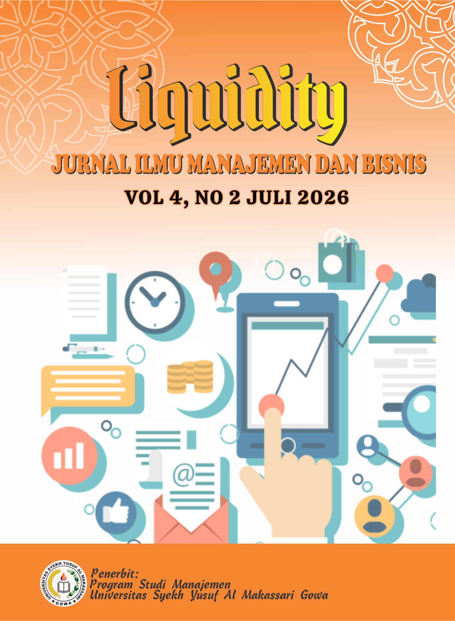 					Lihat Vol 4 No 2 (2026): Liquidity Jurnal Ilmu Manajemen Dan Bisnis
				